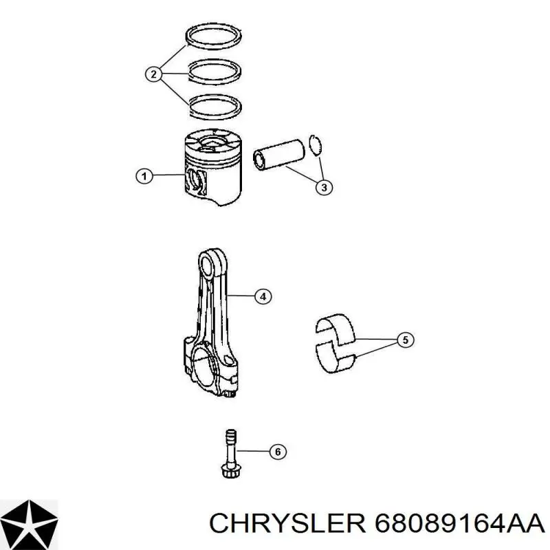 68089164AA Chrysler 