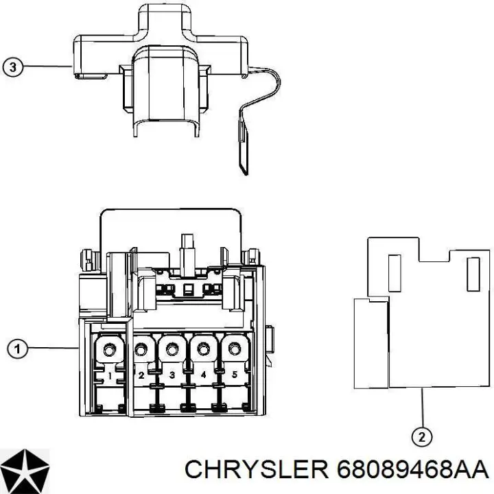 68089468AA Chrysler 