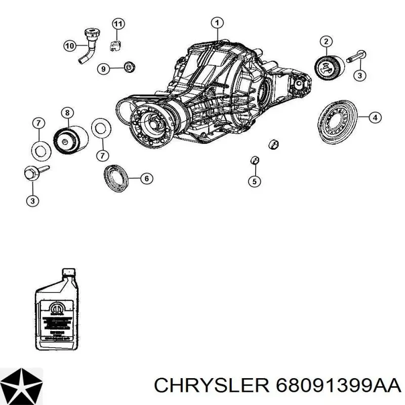 68091399AA Chrysler