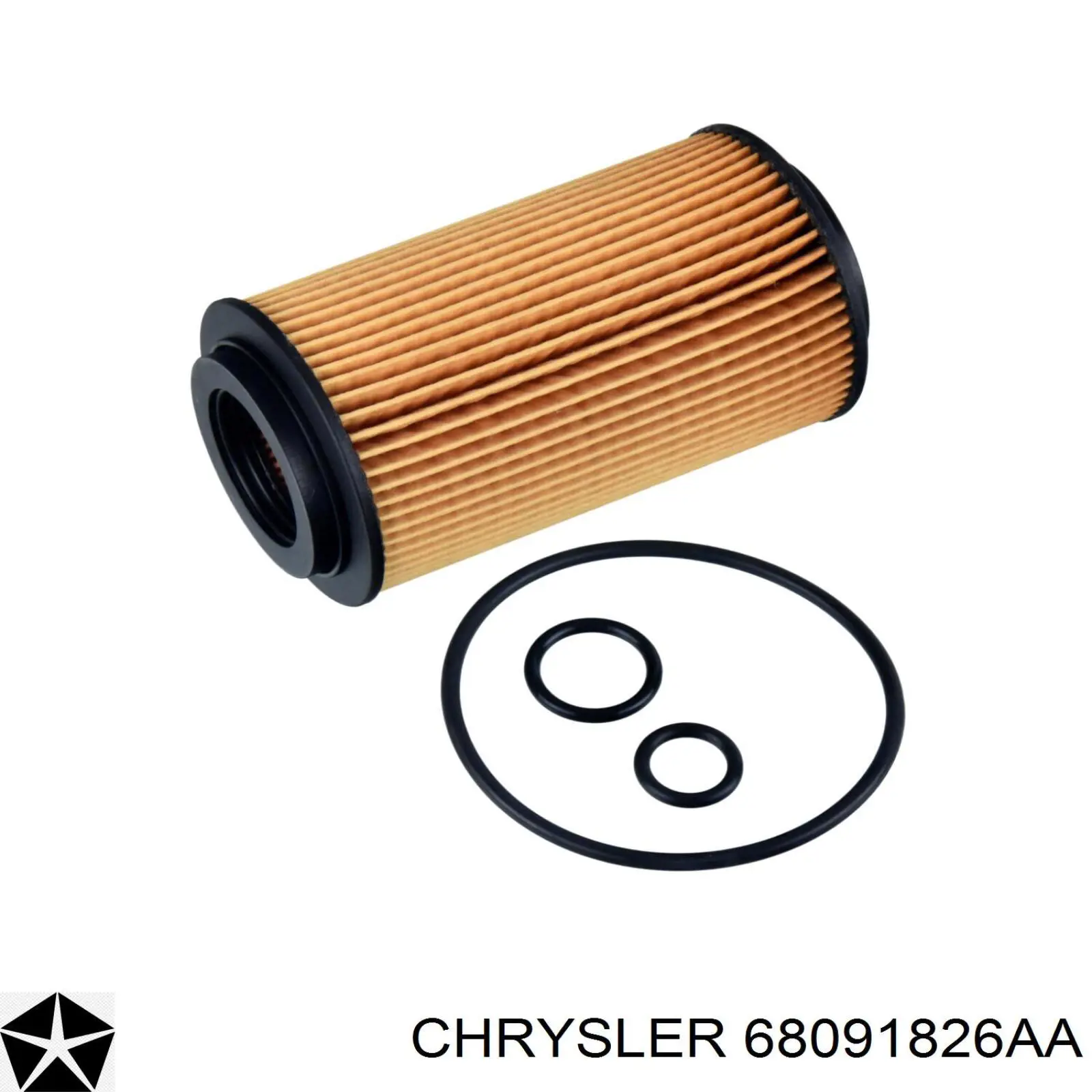 68091826AA Chrysler масляный фильтр
