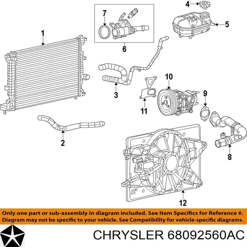  K68092560AB Fiat/Alfa/Lancia