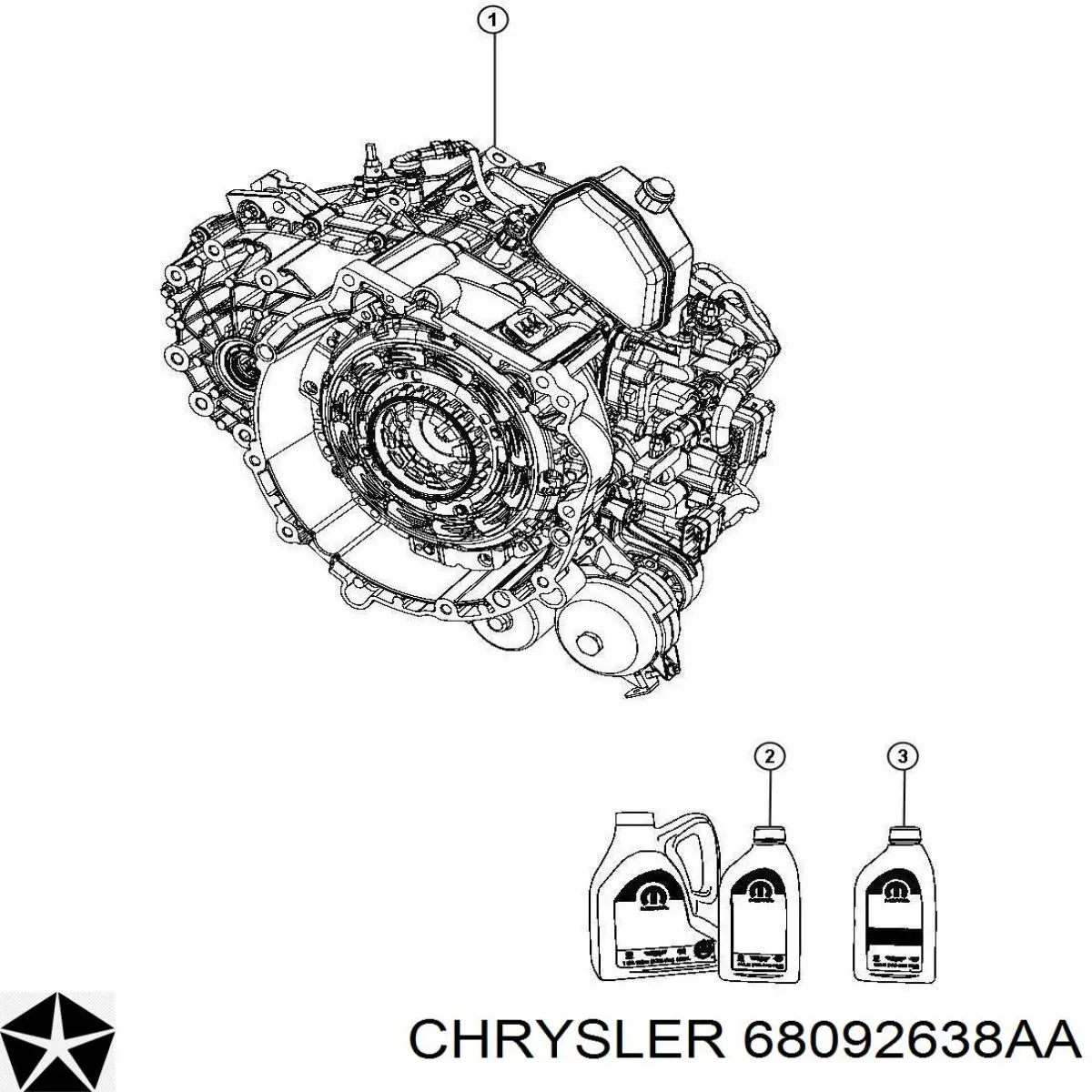 K68092638AA Fiat/Alfa/Lancia 