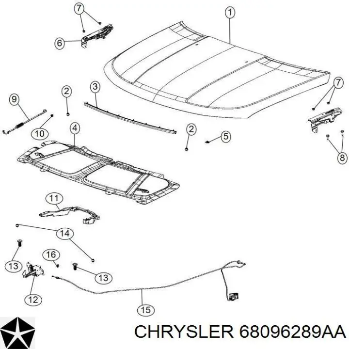 K68096289AA Fiat/Alfa/Lancia 