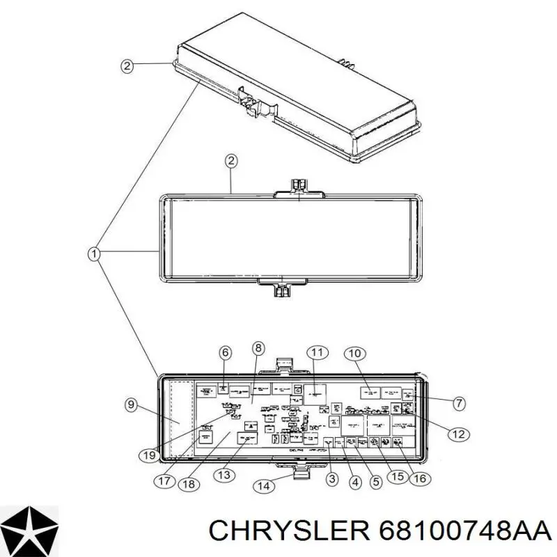  68100748AA Chrysler