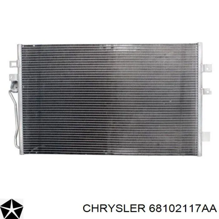 Радиатор кондиционера 68102117AA Chrysler