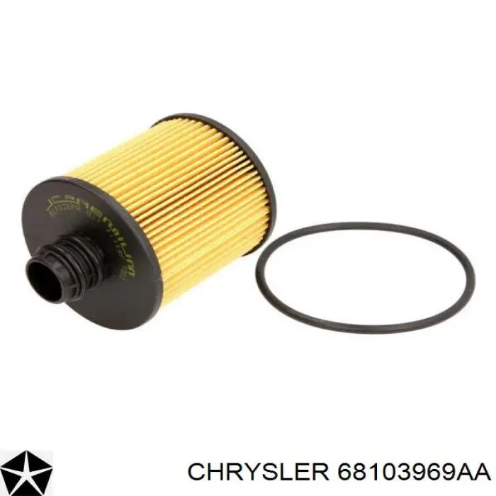 68103969AA Chrysler масляный фильтр