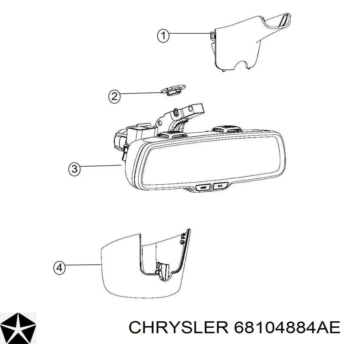 68104884AE Chrysler 