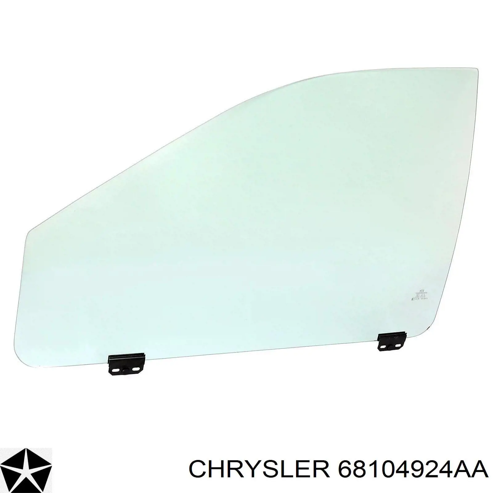 68104924AA Chrysler Стекло передней двери, правой