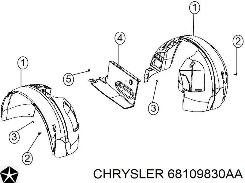  K68109830AA Fiat/Alfa/Lancia