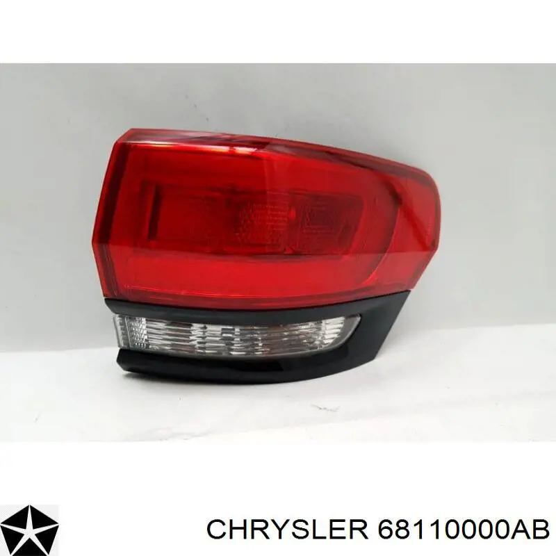 Фонарь задний правый внешний 68110000AB Chrysler