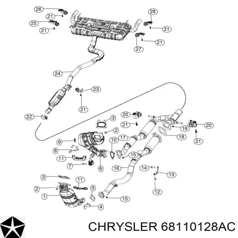  68110128AC Chrysler