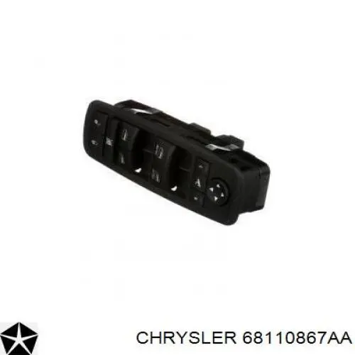 68110867AB Chrysler Кнопки переднего левого стекло подъёмника