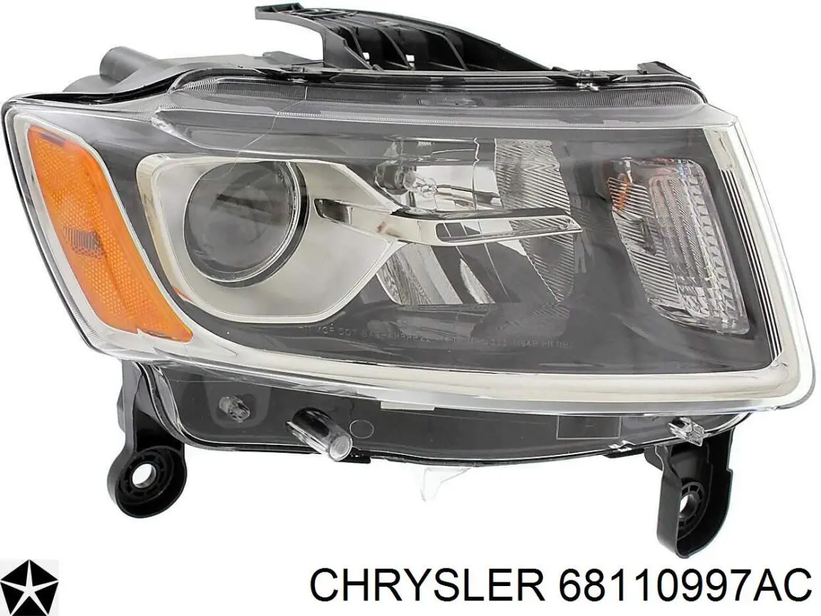 Левая фара 68110997AF Chrysler