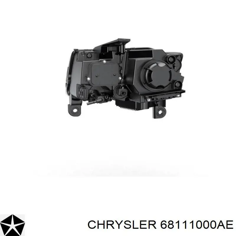 Правая блок фара Chrysler 68111000AE цена, от 504.22 USD