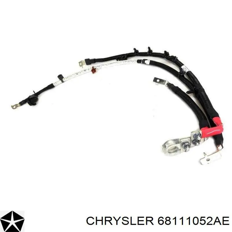 68111052AE Chrysler Кабель положительной клемы аккумулятора (АКБ)