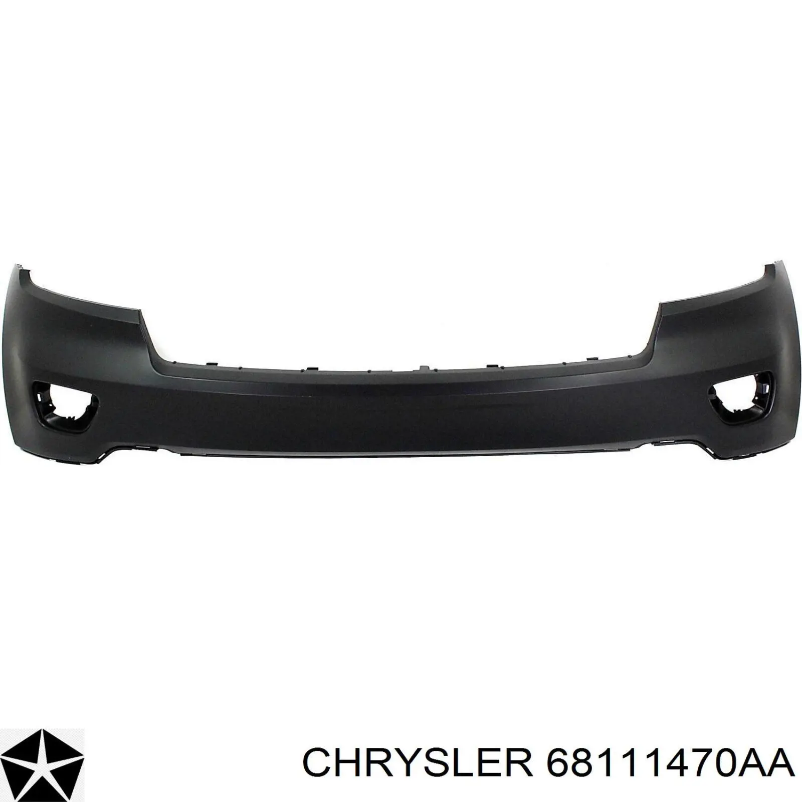 Накладка бампера заднего CHRYSLER 68111470AA