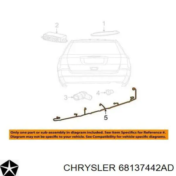  Chrysler 68137442AD цена, от 51.92 USD