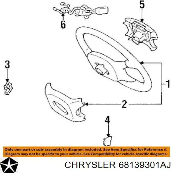 68139301AJ Chrysler 