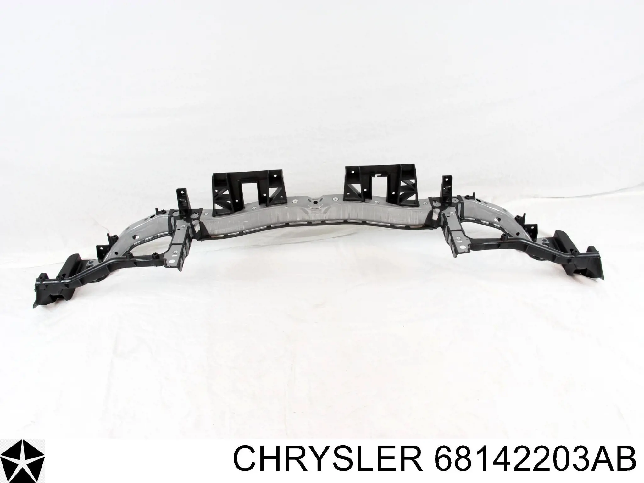 68142203AB Chrysler суппорт радиатора в сборе (монтажная панель крепления фар)