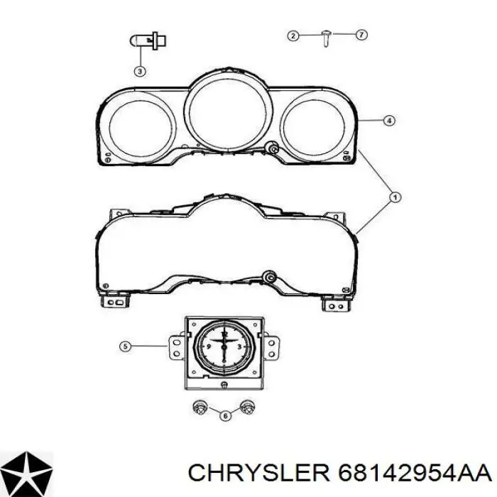 68142954AA Chrysler 