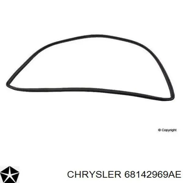 Направляющая стекла рамки двери передней левой Chrysler 68142969AB цена, от 12.33 USD