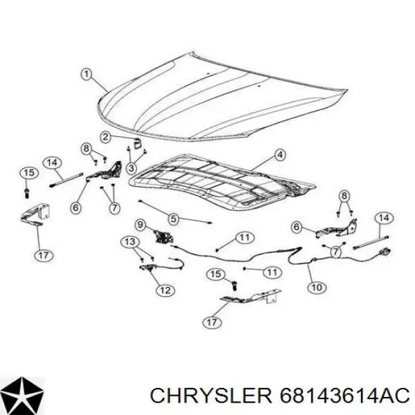  68143614AC Chrysler