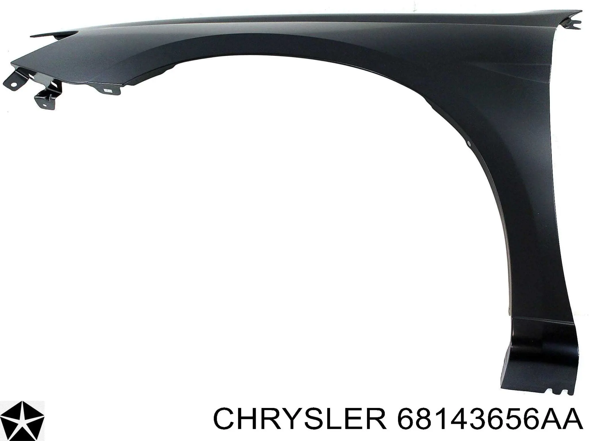 Крыло переднее на Chrysler 200 (Крайслер 200)