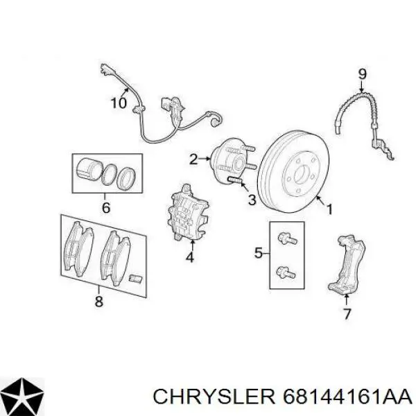  68144161AA Chrysler