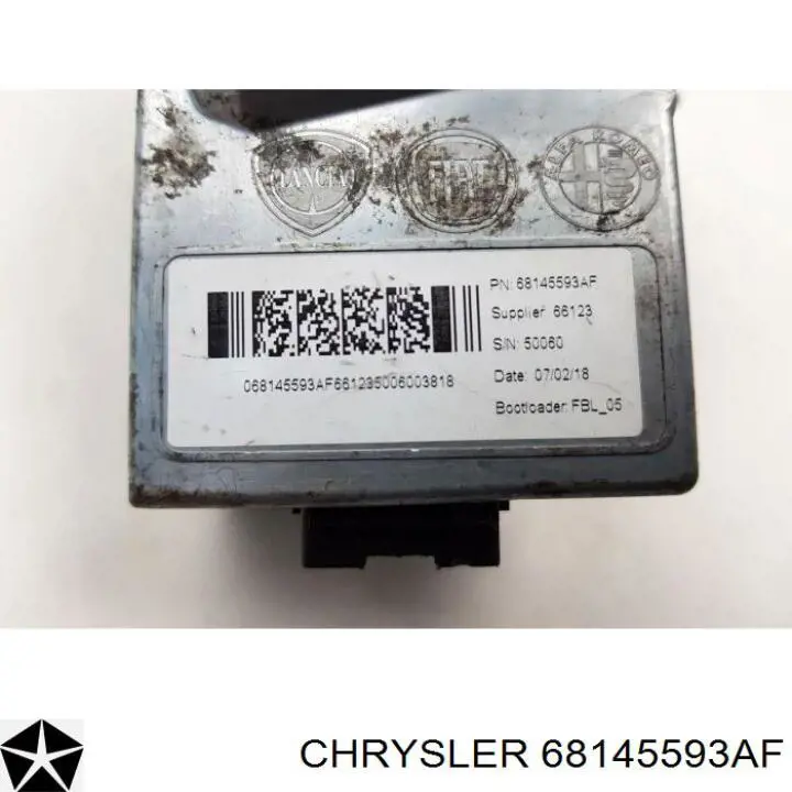Механизм блокировки рулевого колеса Chrysler 68145593AF цена, от 75.93 USD
