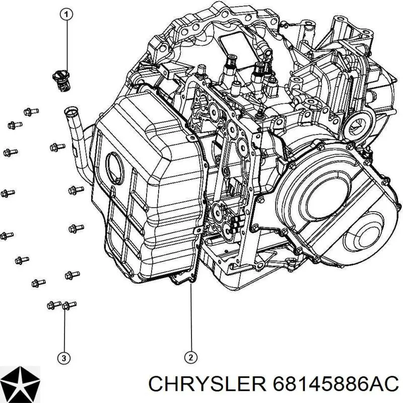 Поддон АКПП Chrysler 68145886AC цена, от 135.10 USD