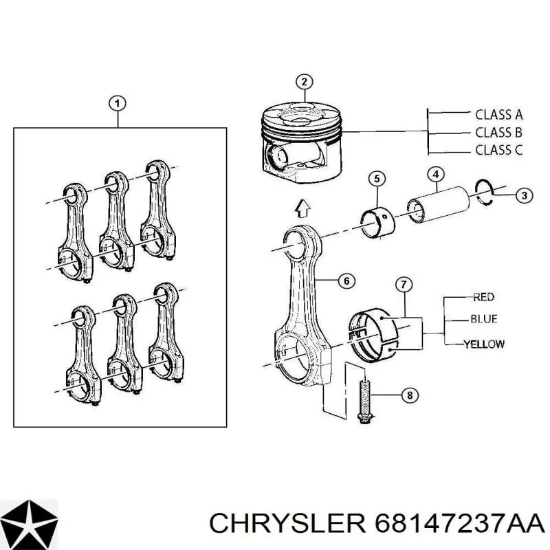 68147237AA Chrysler 