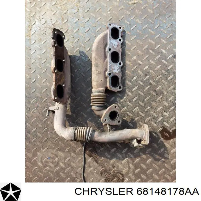68148178AA Chrysler Коллектор выпускной, правый