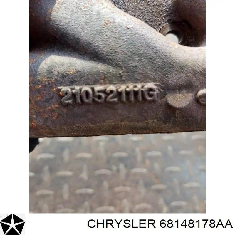 Коллектор выпускной правый Chrysler 68148178AA цена, от 102.71 USD