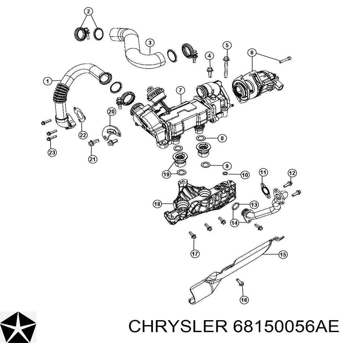 68150056AB Chrysler 