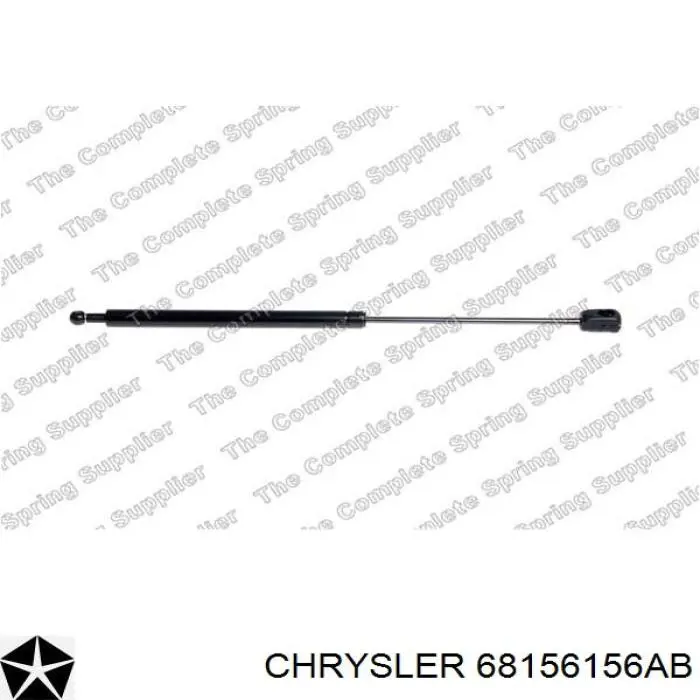 68156156AB Chrysler amortecedor da capota