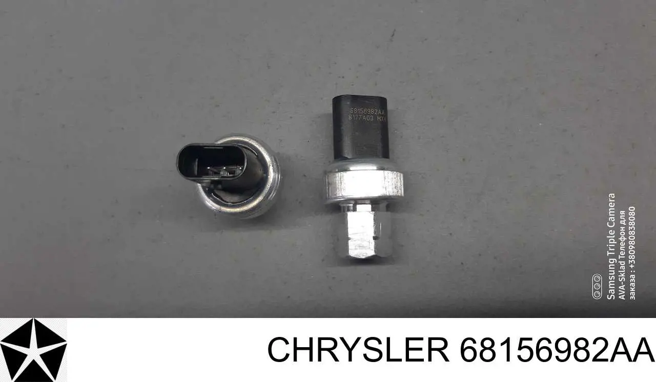 68083824AA Chrysler датчик абсолютного давления кондиционера