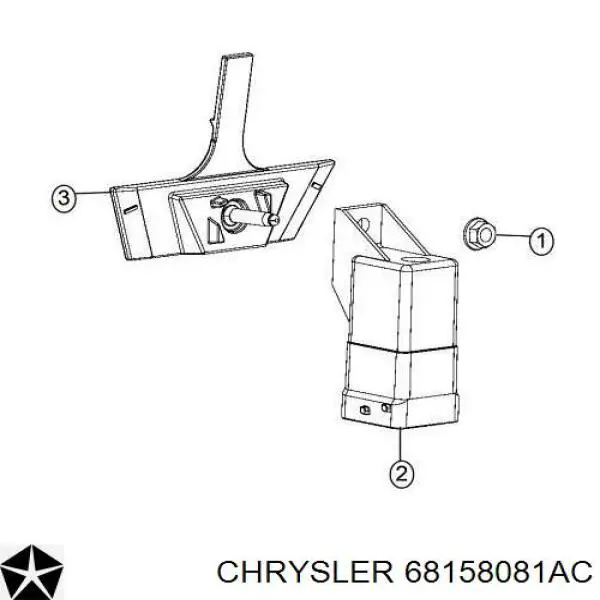 Купить 68158081AC Chrysler 