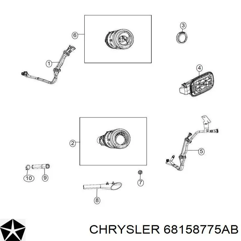  8U5Z17B068B Ford