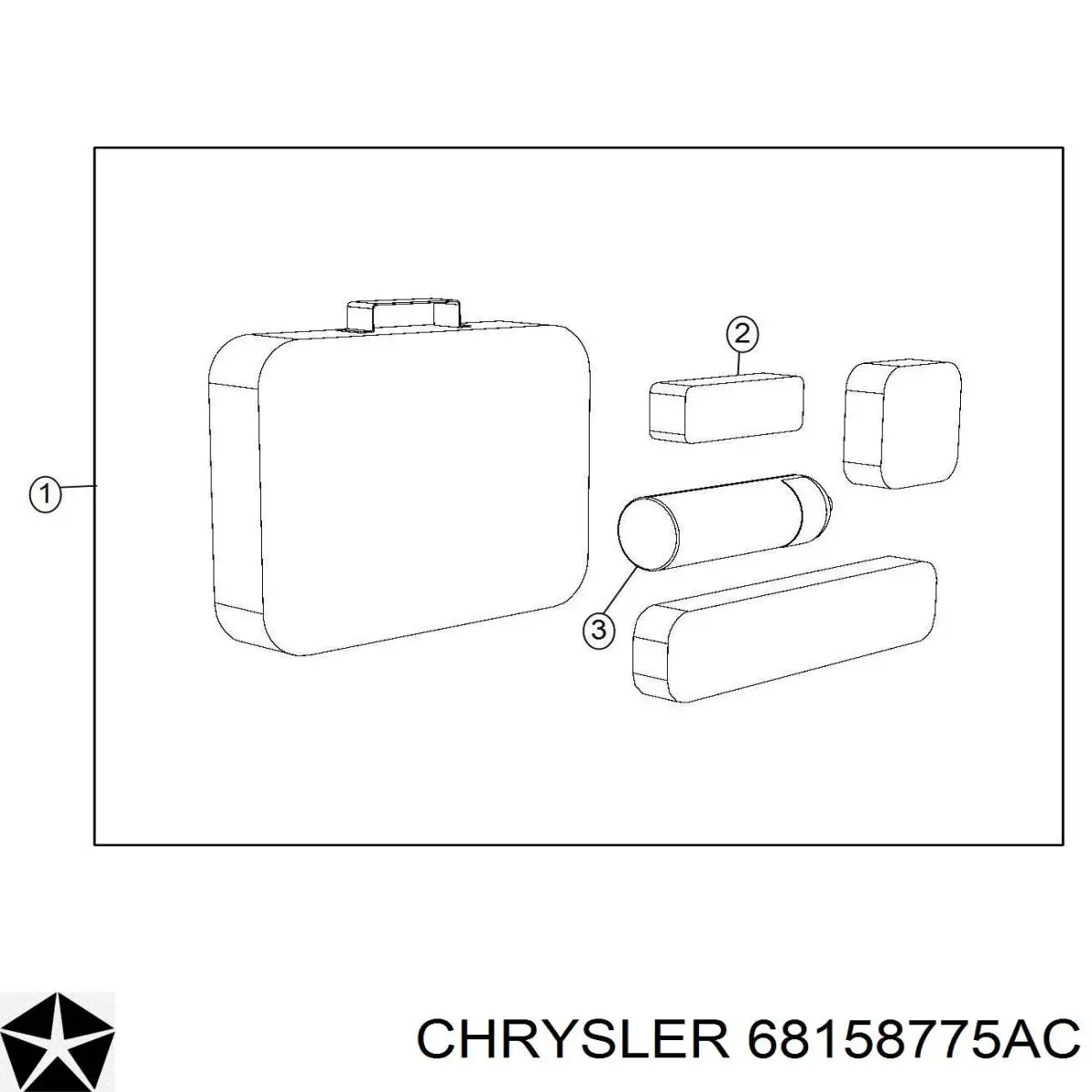 68158775AC Chrysler 