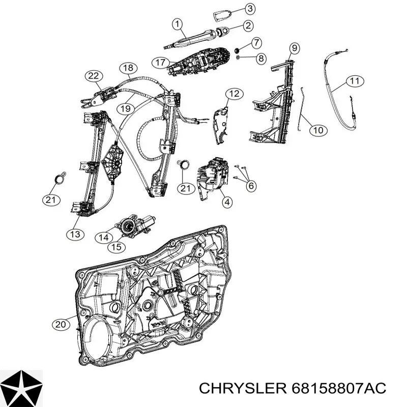 Купить 68158807AC Chrysler 