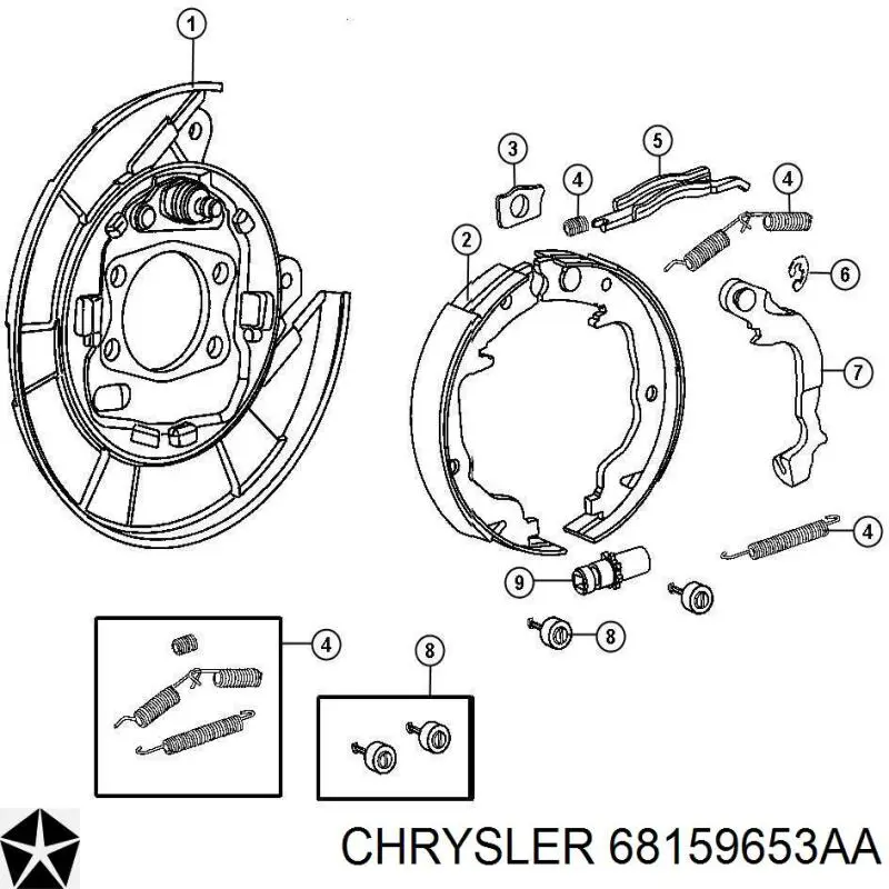 68159653AA Chrysler 