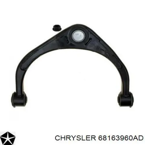 68163960AD Chrysler braço oscilante superior direito de suspensão dianteira