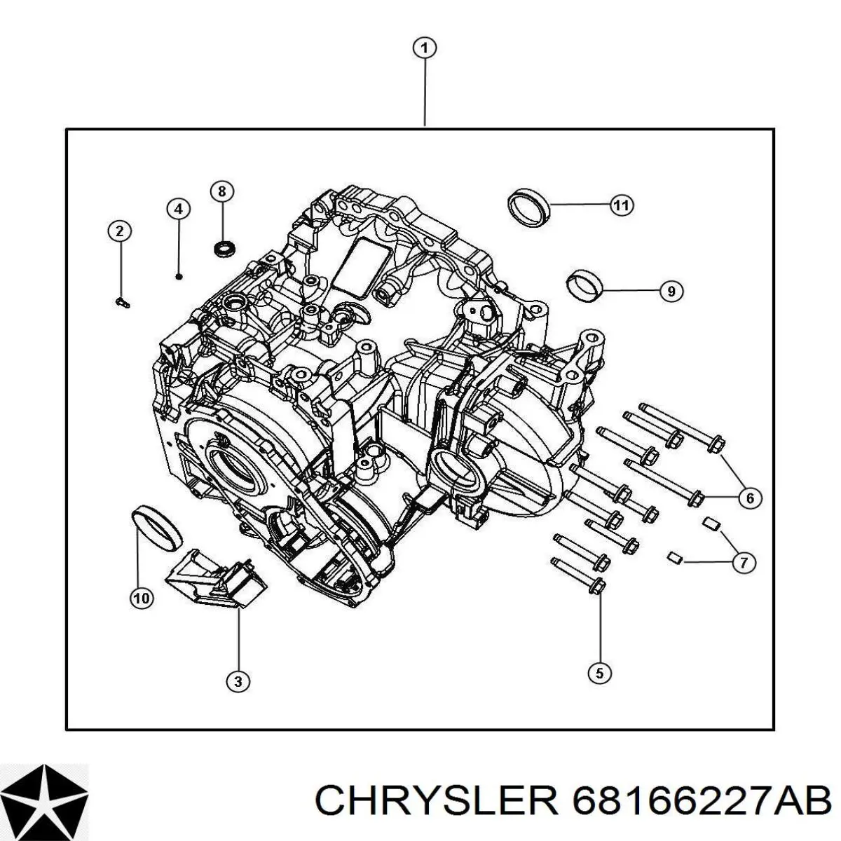 68166227AB Chrysler 