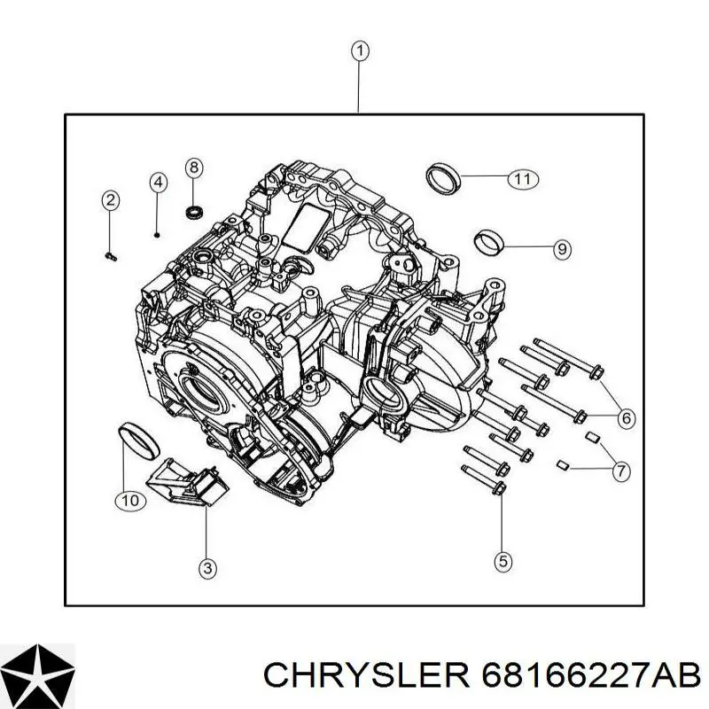  Chrysler 68166227AB цена, от 253.40 USD