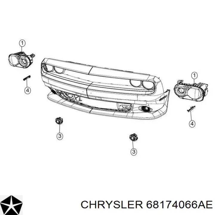  K68174066AD Fiat/Alfa/Lancia