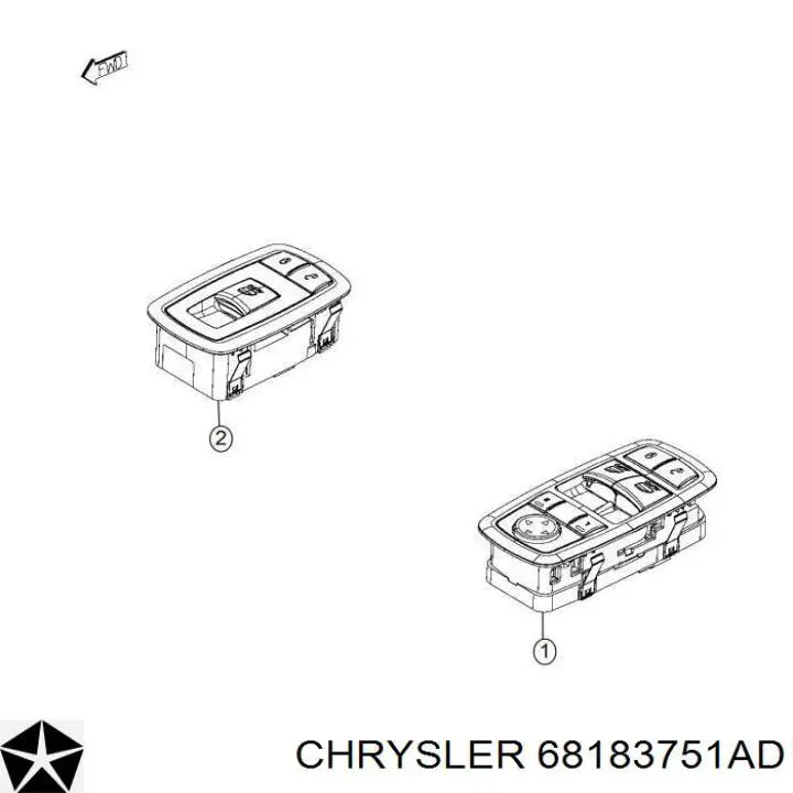 K68183751AA Fiat/Alfa/Lancia 