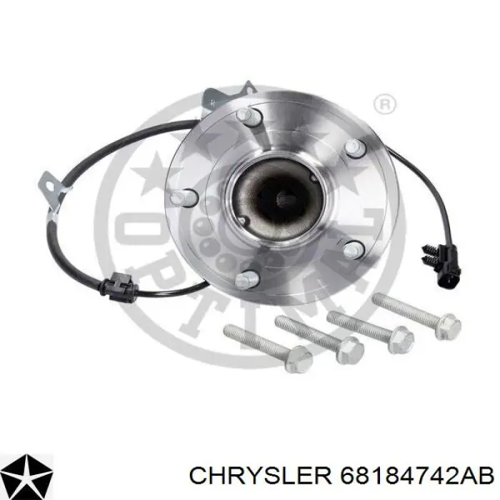 Ступица задняя правая 68184742AB Chrysler