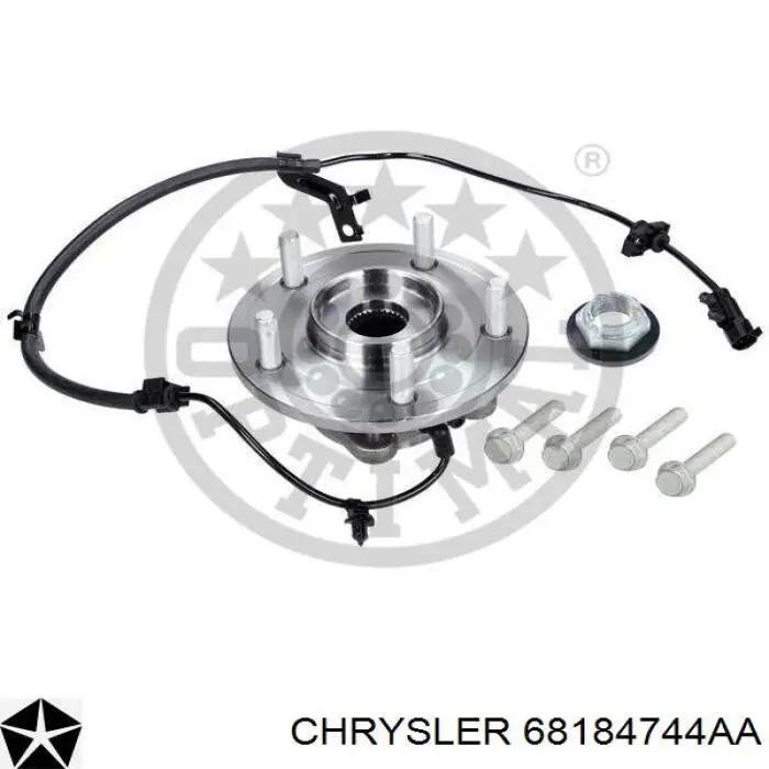68184744AA Chrysler Ступица задняя правая