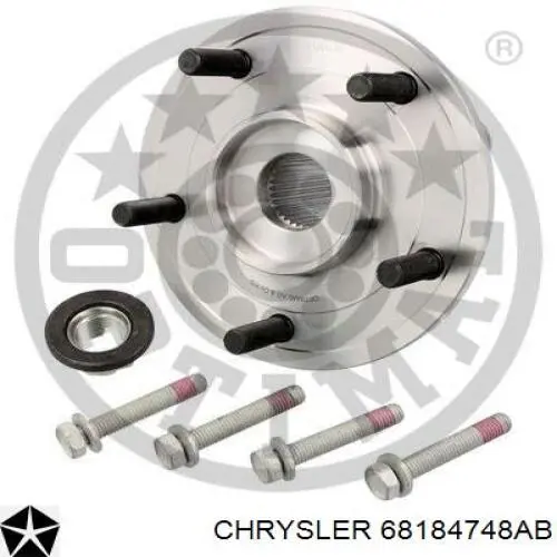 Ступица передняя 68184748AB Chrysler