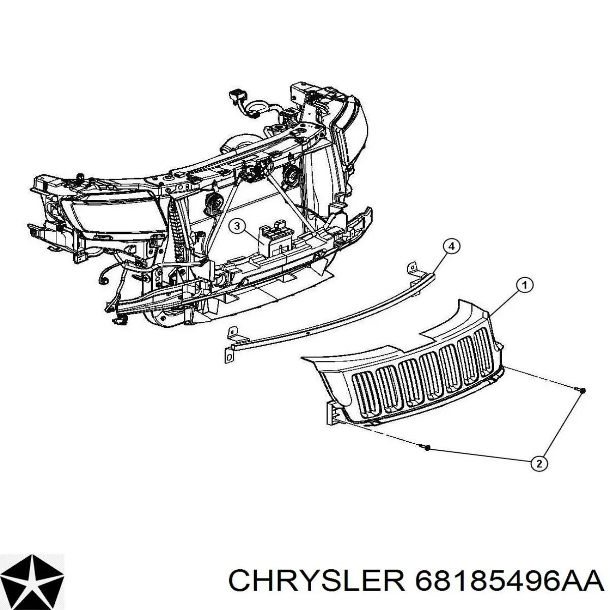 68185496AA Chrysler 